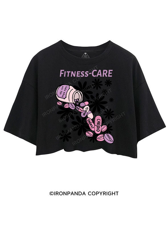 FITNESS-CARE CROP TOPS