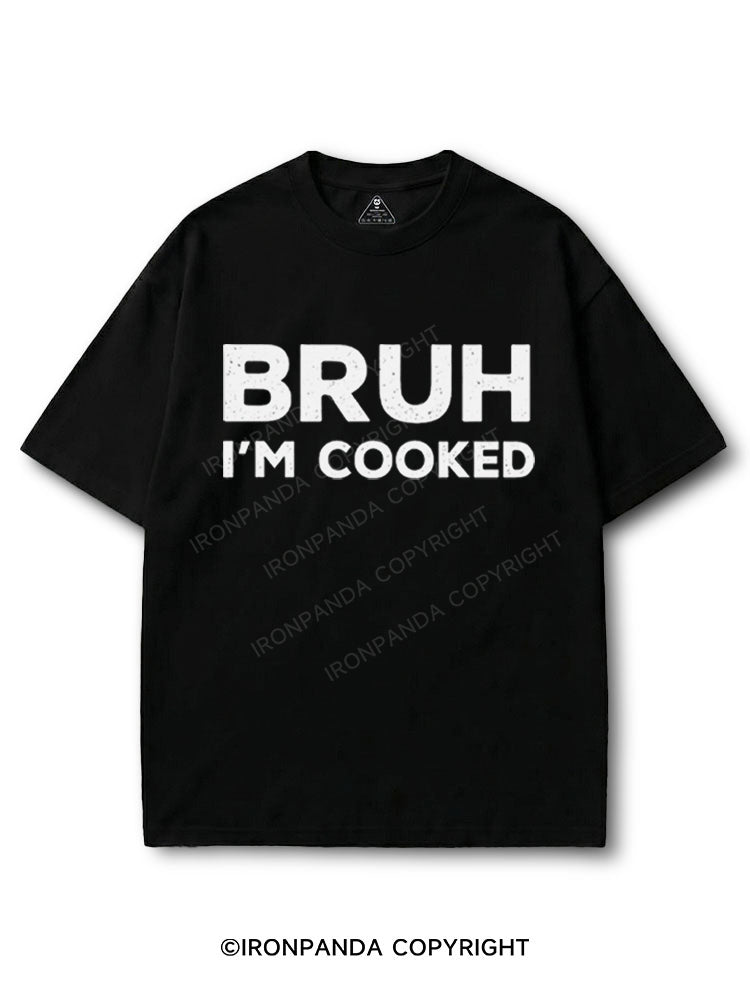 Bruh I'm Cooked COTTON PUMP COVER