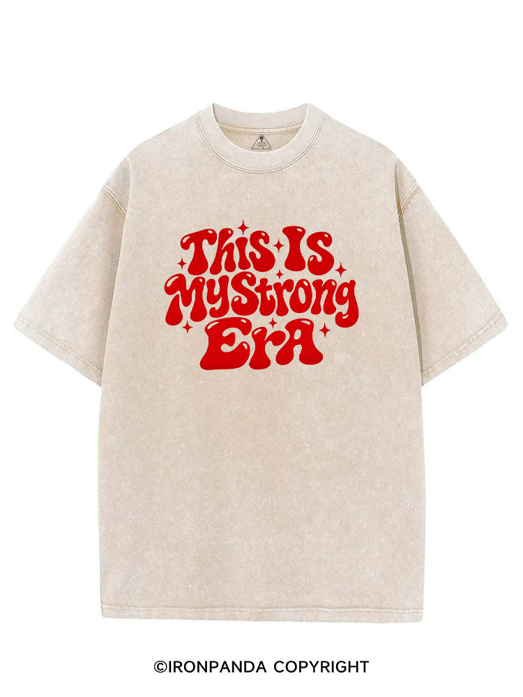This Is My Strong Era VINTAGE GYM SHIRT