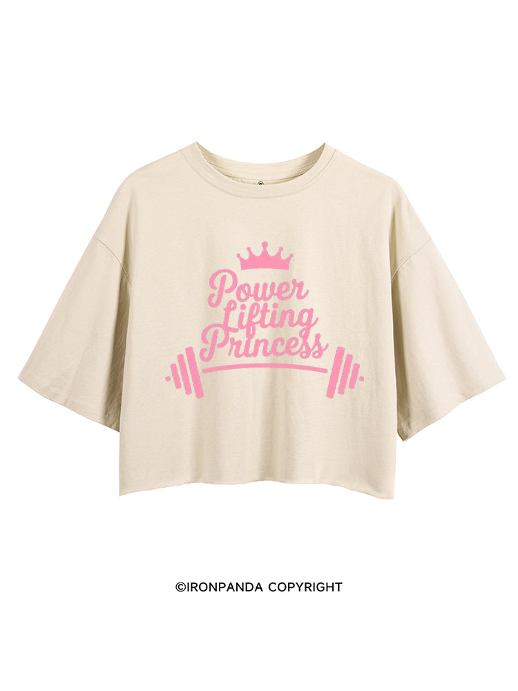 Powerlifting Princess! CROP TOPS