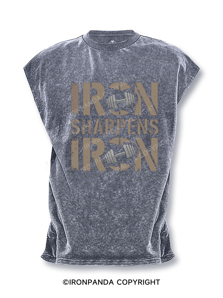 IRON SHARPENS Cut Off Tank