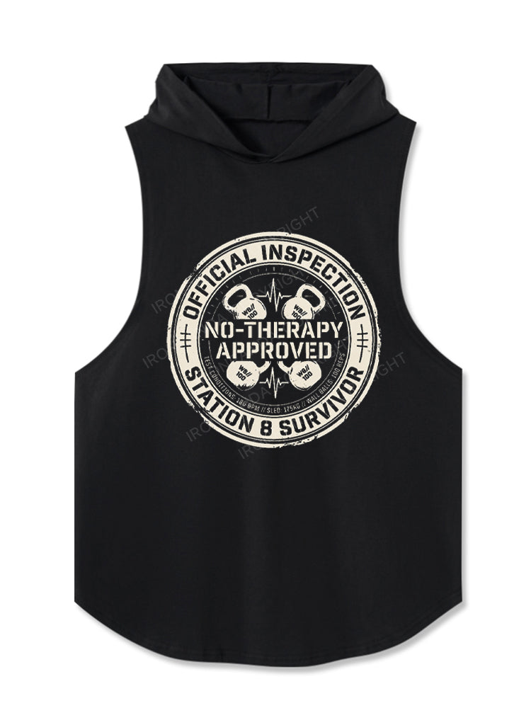 Functional Fitness Gym Humor - Station 8 Survivor Hooded Tank