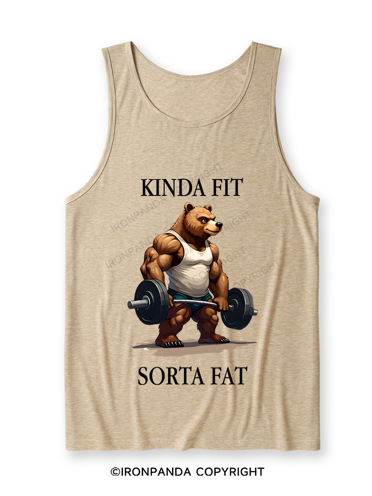 KINDA FIT SORTA FAT Ultra Soft Heather Tank
