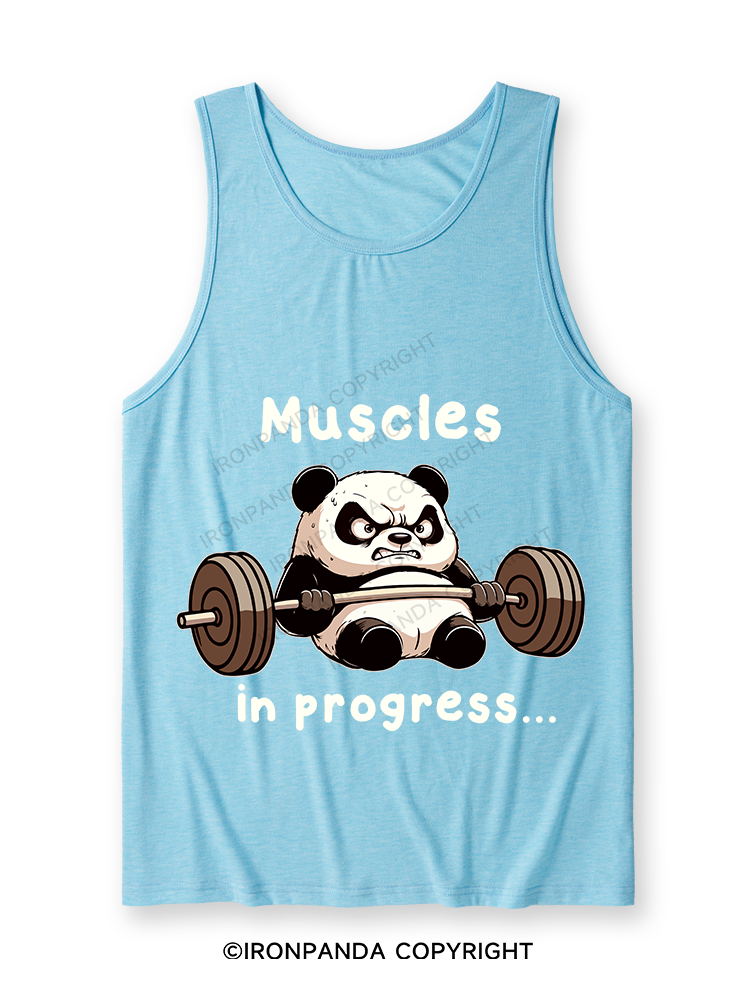 muscles in progress Ultra Soft Heather Tank