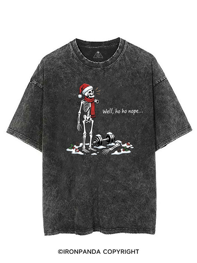 Well, ho ho nope... VINTAGE GYM SHIRT