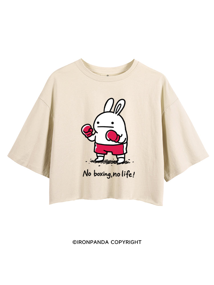 No Boxing No Life CROP TOPS