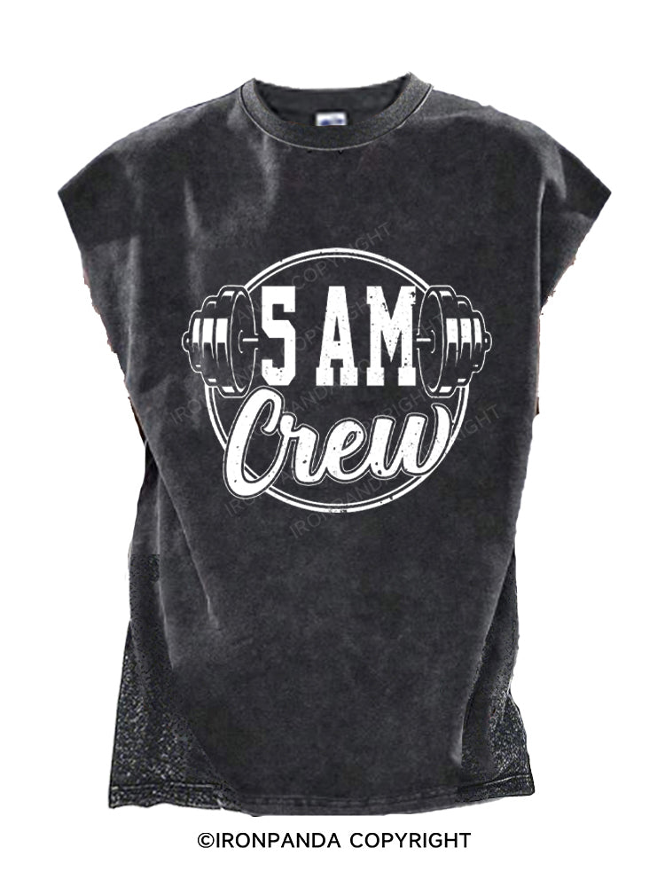 5 AM Crew Cut Off Tank