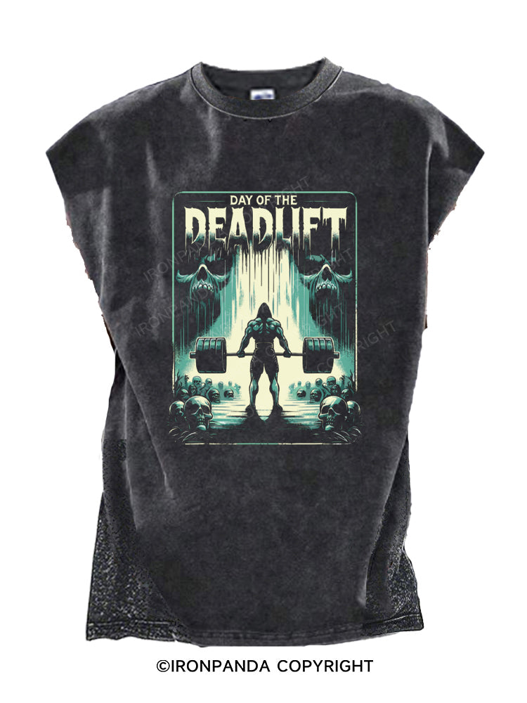 DAY OF THE DEADLIFT Cut Off Tank