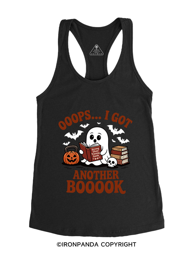 OOOPS... I GOT ANOTHER BOOOOK Gym Racerback Tank