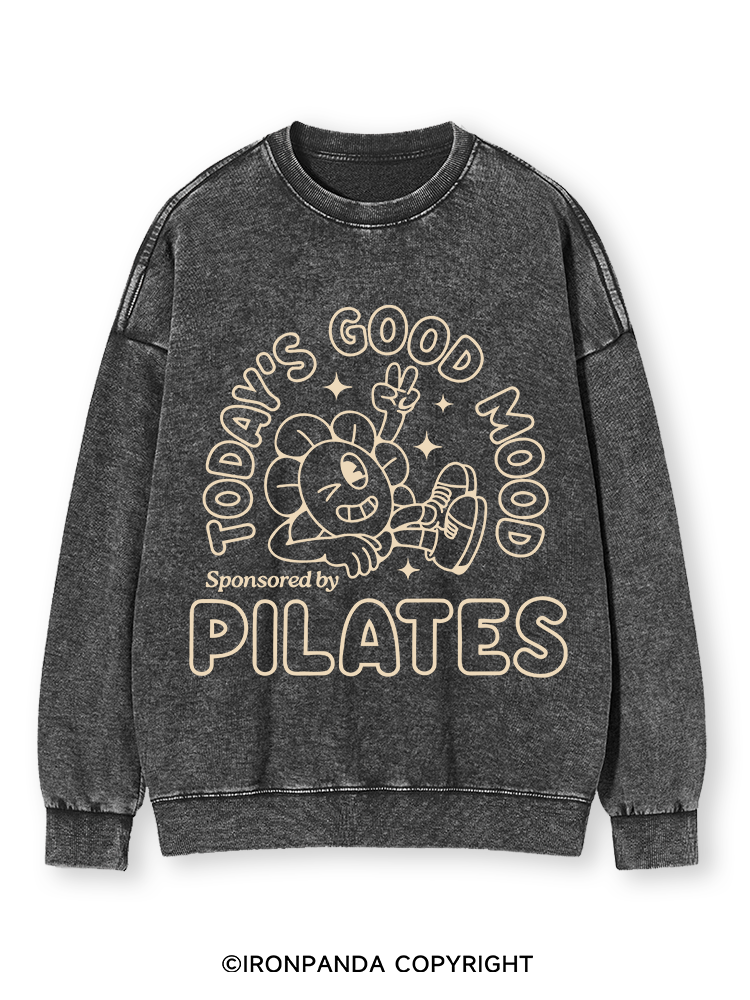 today's good mood sponsored by pilates Washed Sweatshirt