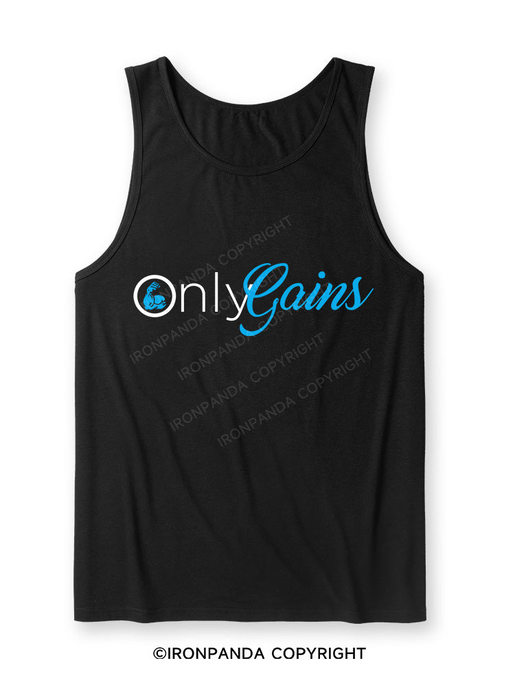 only gains Ultra Soft Heather Tank