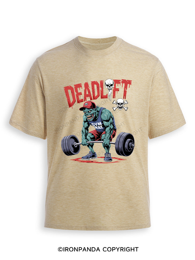 Zombie Funny Deadlift Ultra Soft Heather T-Shirt
