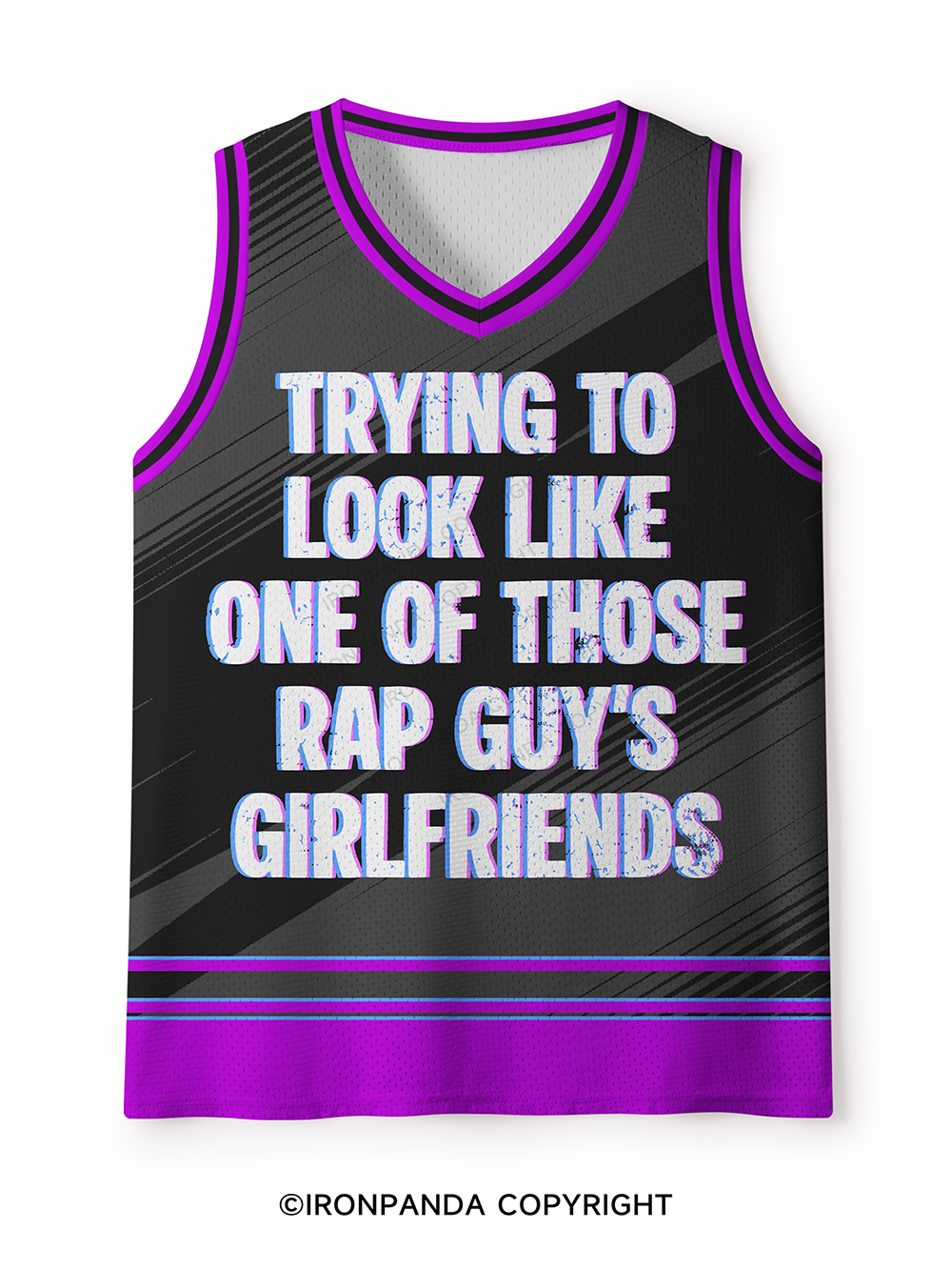 trying to look like one of those rap guy's girlfriends Mesh Tank Top