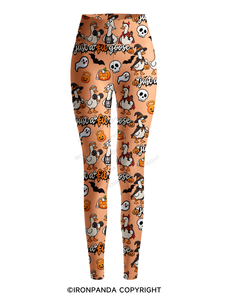 Just a Fit Goose Printed Yoga Pants