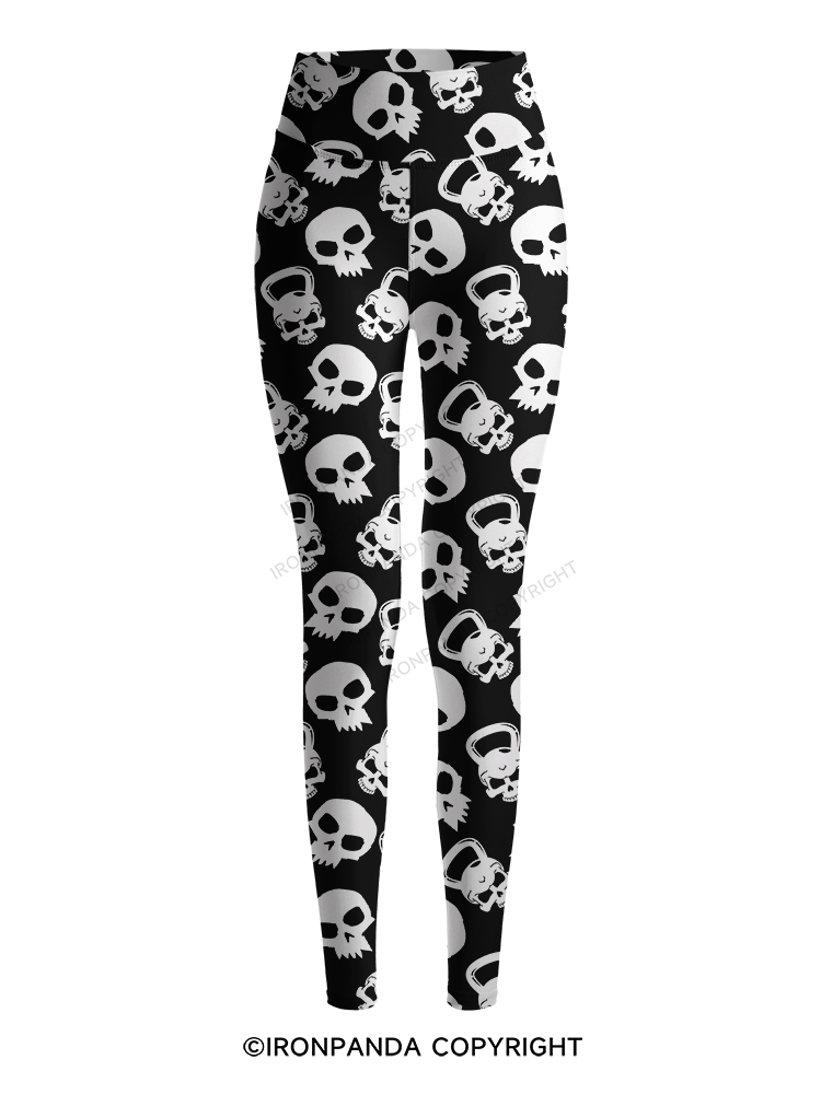 KETTLEBELL SKULL FITNESS Yoga Printed Yoga Pants