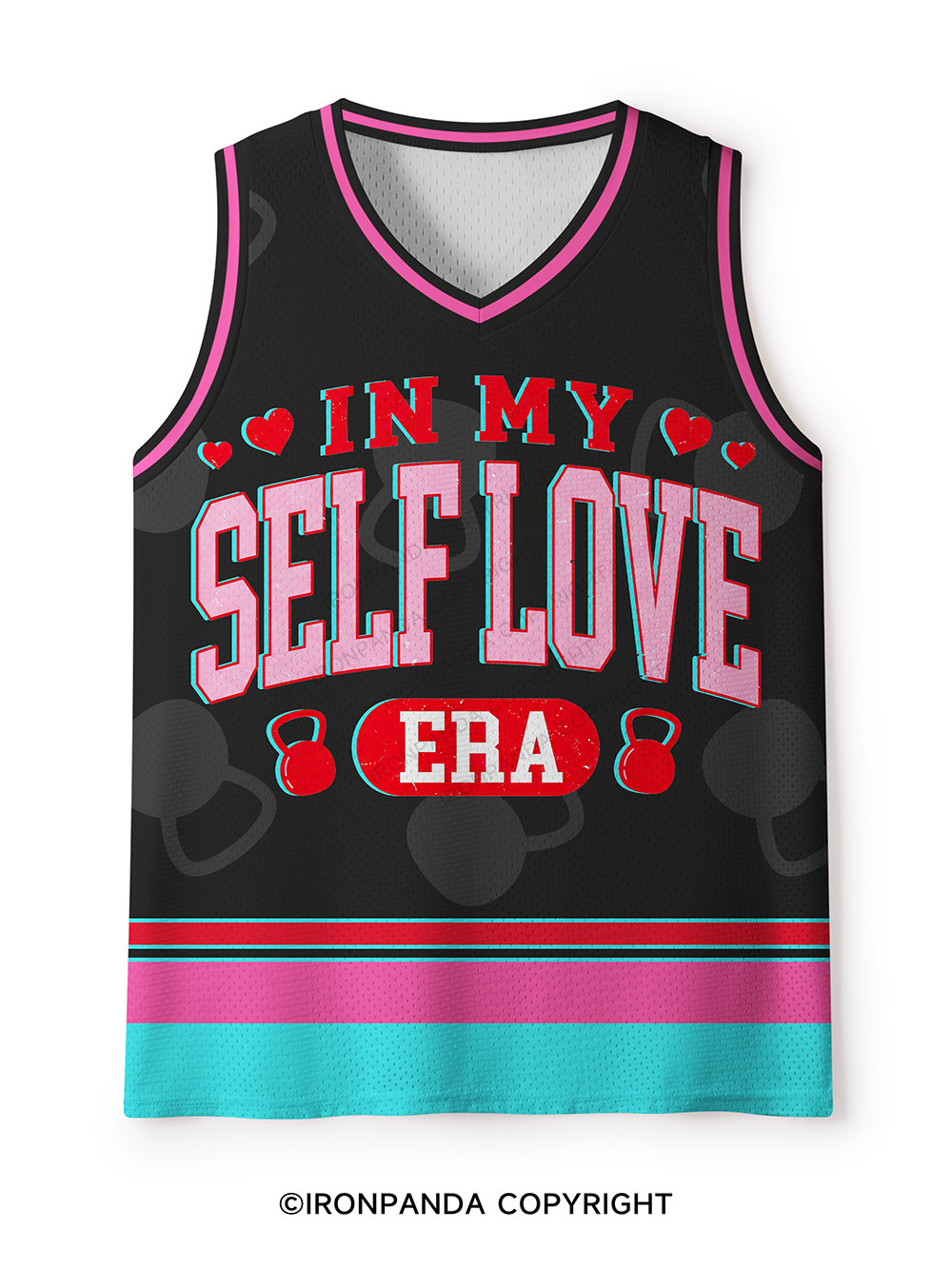 IN MY SELF LOVE ERA Mesh Tank Top