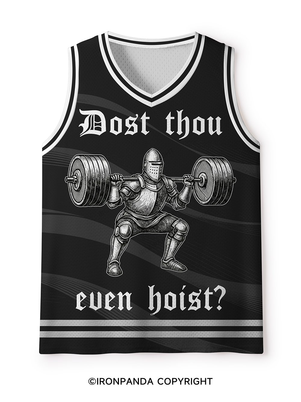 Does Thou Even Hoist Mesh Tank Top