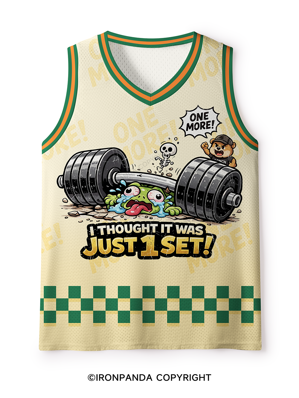 I Thought It Was Just 1 Set Mesh Tank Top