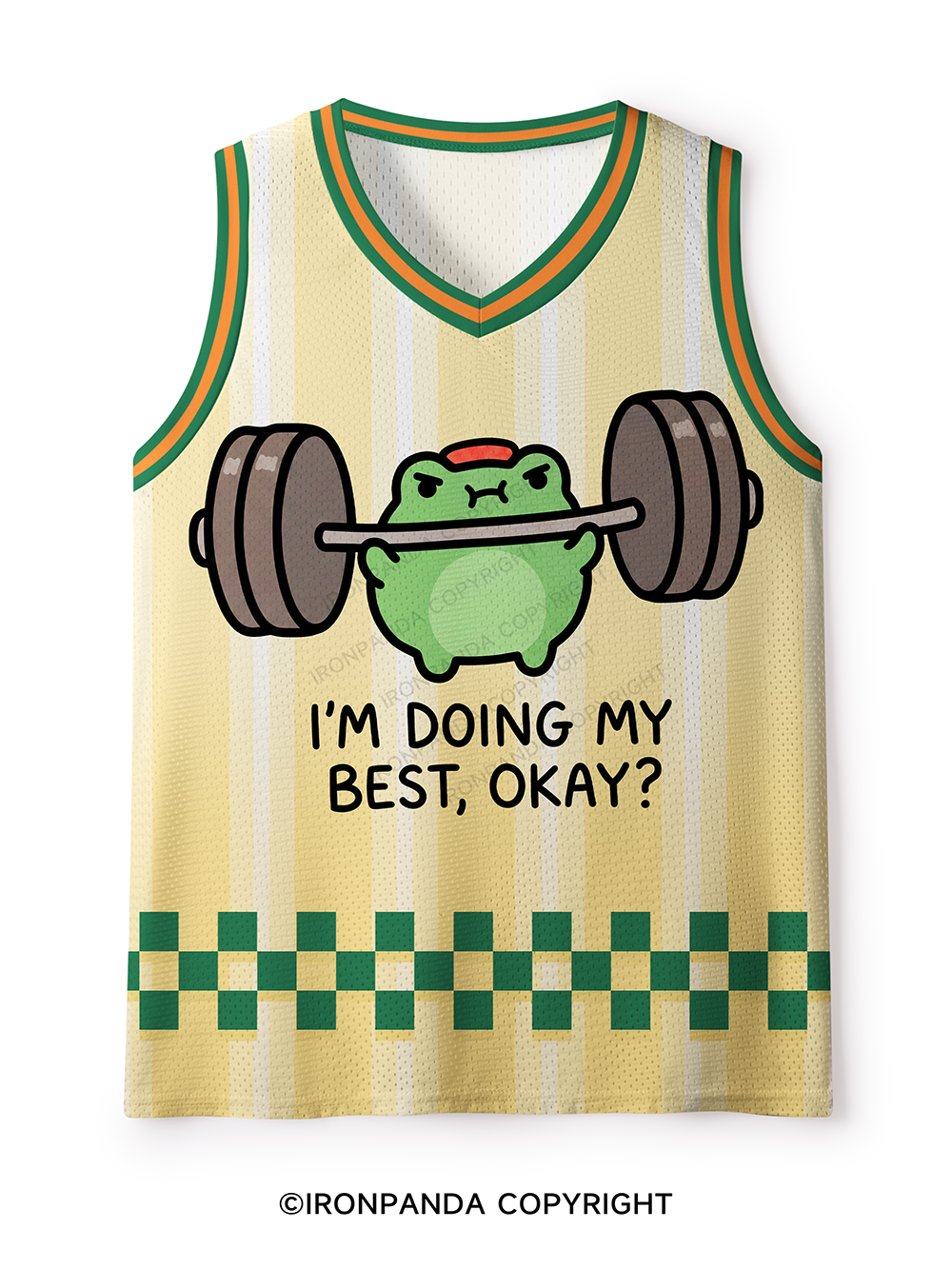 I'M DOING MY BEST, OKAY? Mesh Tank Top