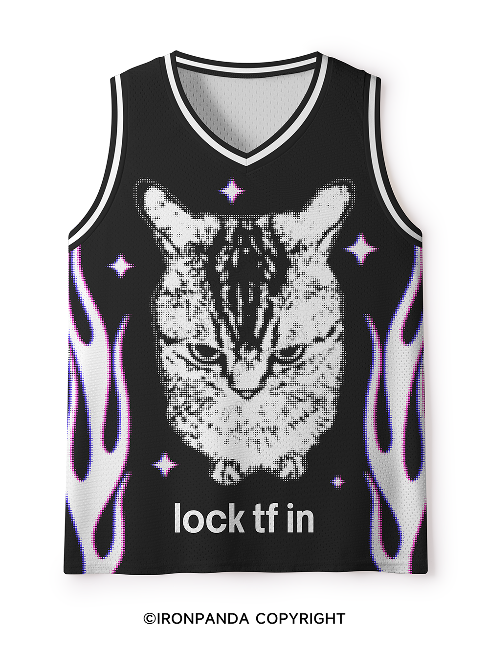 LOCK TF IN Mesh Tank Top