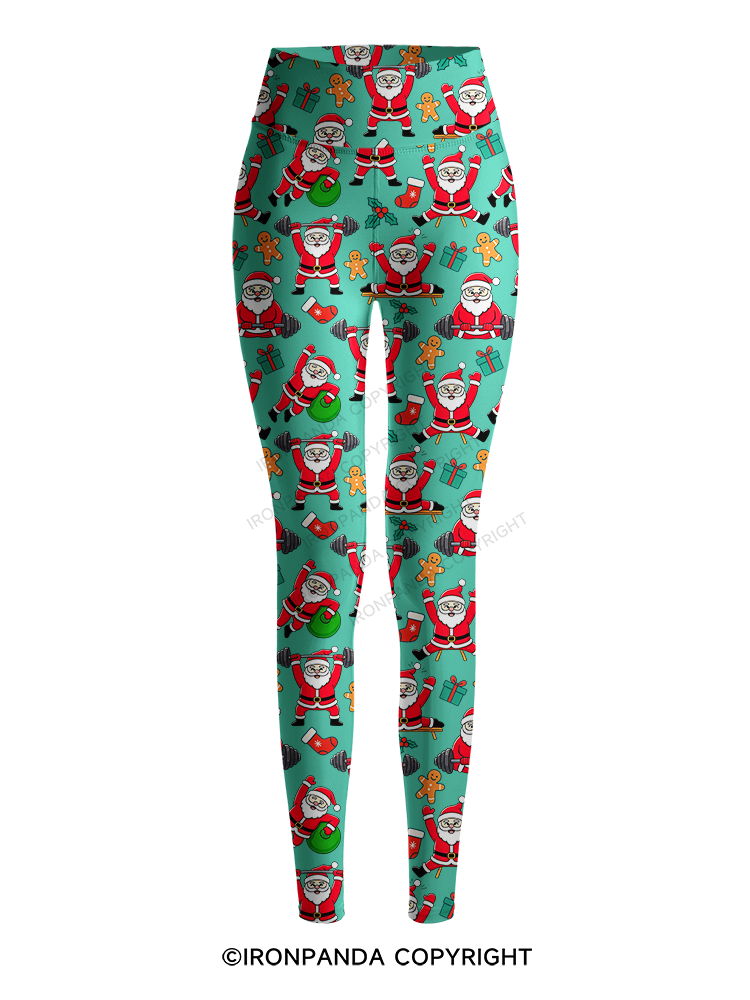 Santa Fitness Collection Printed Yoga Pants