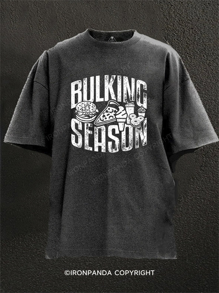 Bulking Season Retro Washed Gym Shirt