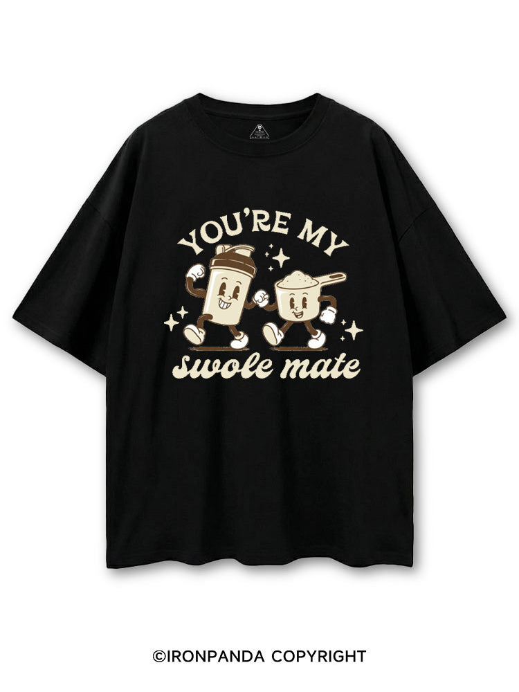 YOU'RE MY SWOLE MATE COTTON PUMP COVER