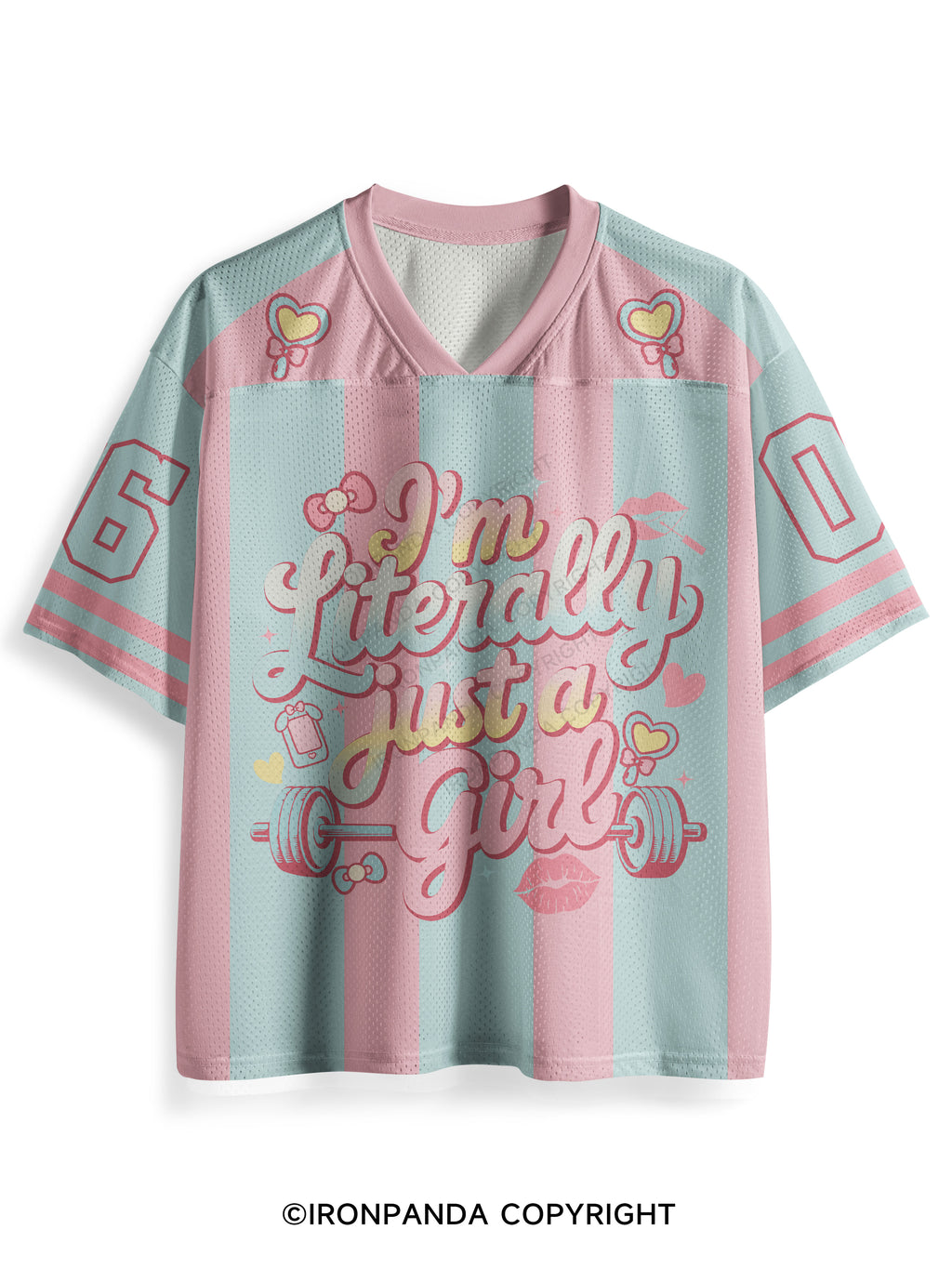 I'm Literally Just A Girl Mesh Jersey