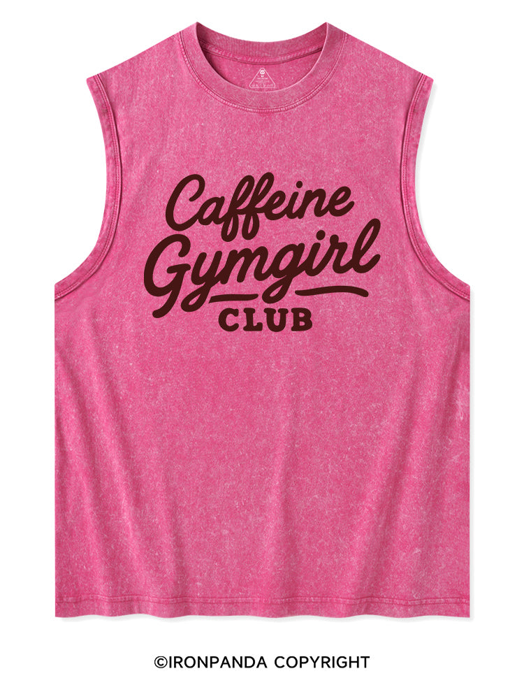 CAFFEINE GYMGIRL CLUB Washed Tank
