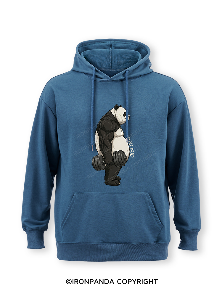 Dad Bod Panda Classic Gym Hoodie
