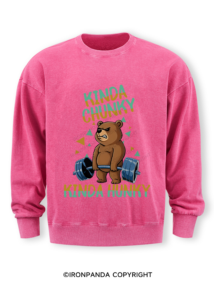 Kinda Chunky Kinda Hunky Washed Sweatshirt