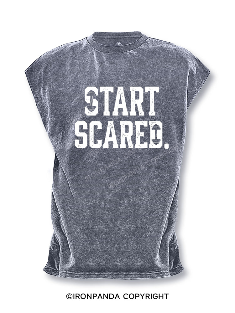 Start Scared Cut Off Tank