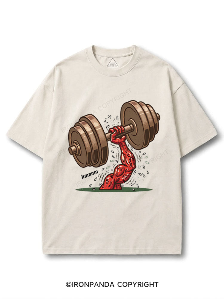 Hmmm Meme Weightlifting Dumbbell COTTON PUMP COVER