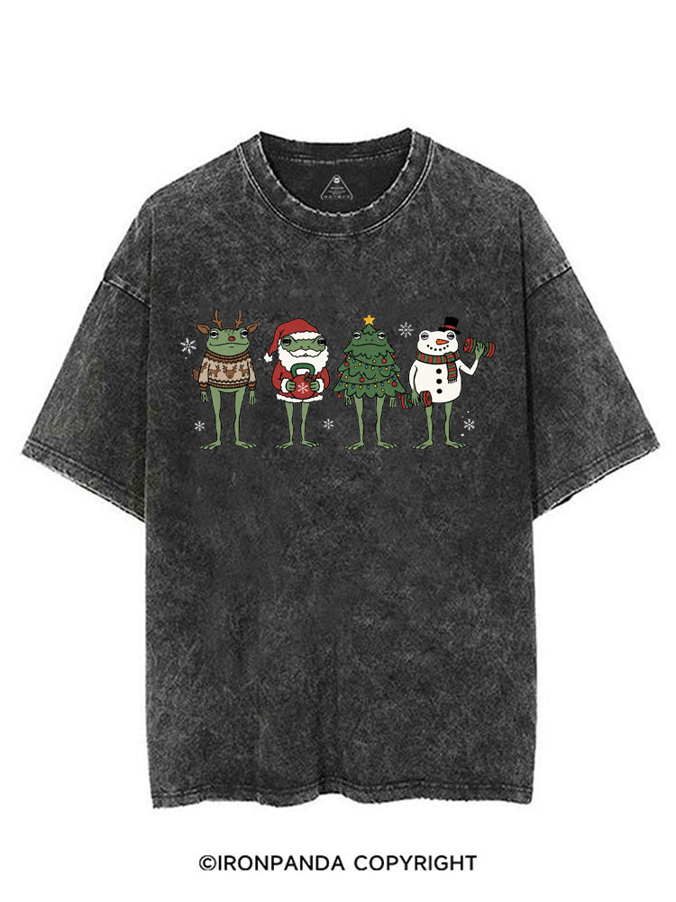 JOLLY FIT FROG SQUAD VINTAGE GYM SHIRT