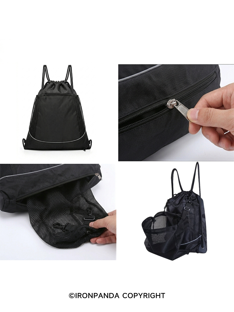 I EXERCISE IN THE MORNING Gym Drawstring Bag