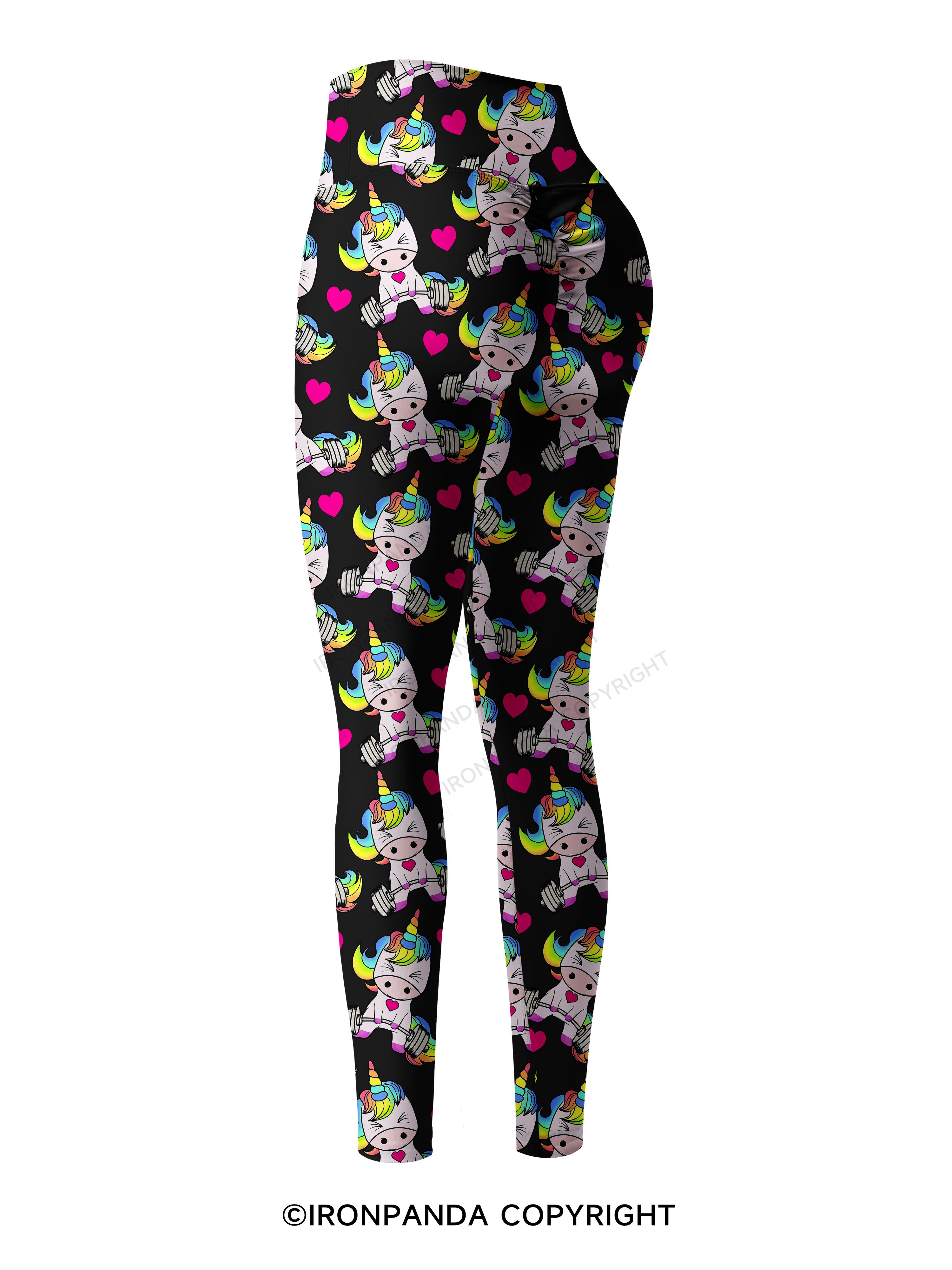 Deadlift Unicorn Printed Yoga Pants