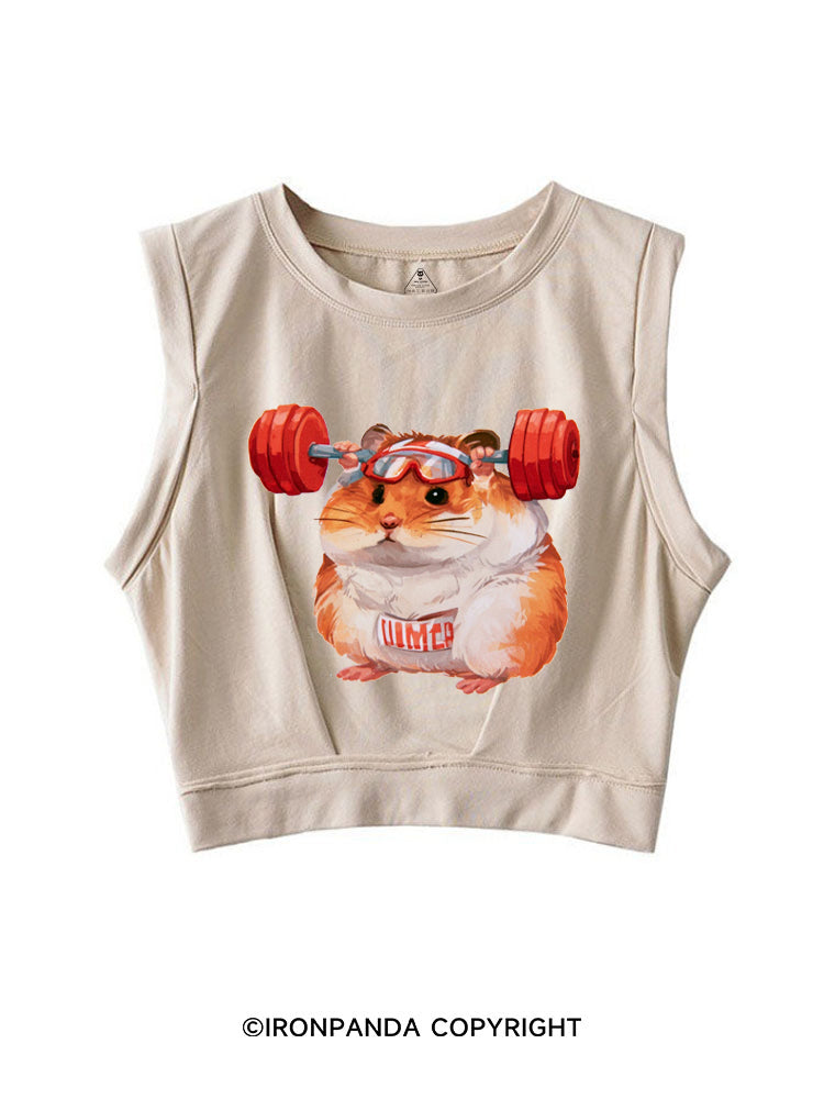 MEGA MARSHMALLOW SLEEVELESS CROP TOPS