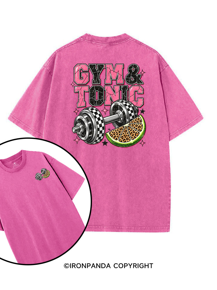 GYM & TONIC STAY STRONG STAY WILD printed Gym Shirt
