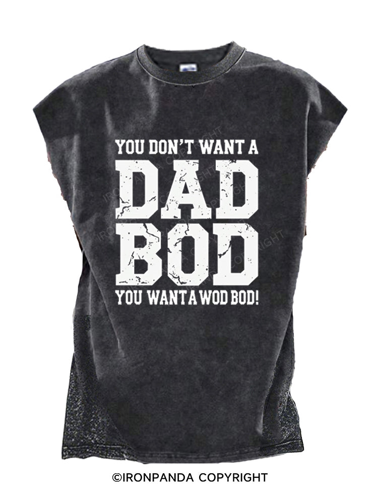 No to Dad bods...go WOD or go home Cut Off Tank