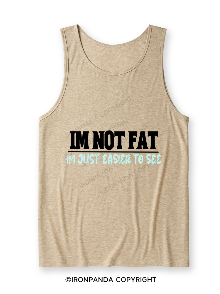 Just Easier to See Ultra Soft Heather Tank