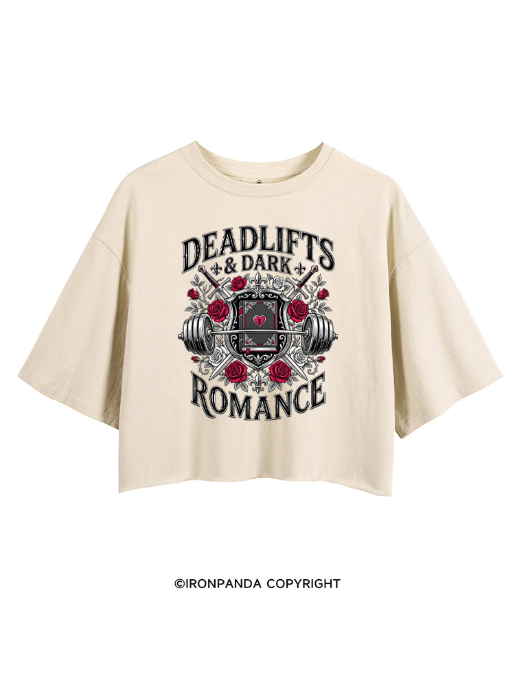 DEADLIFTS & DARK ROMANCE CROP TOPS