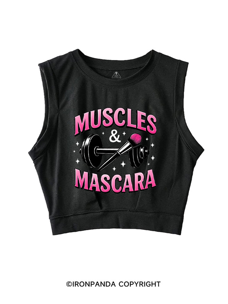 Muscles & Mascara SLEEVELESS CROP TOPS