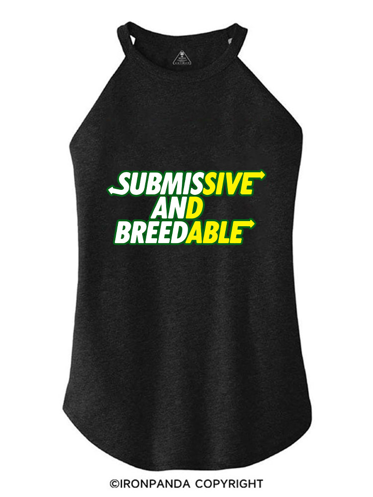 submissive and breedable ROCKER COTTON TANK