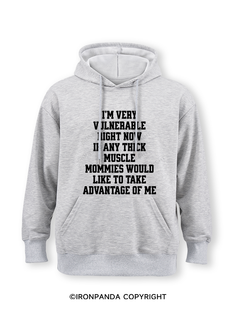 I'm very vulnerable right Classic Gym Hoodie