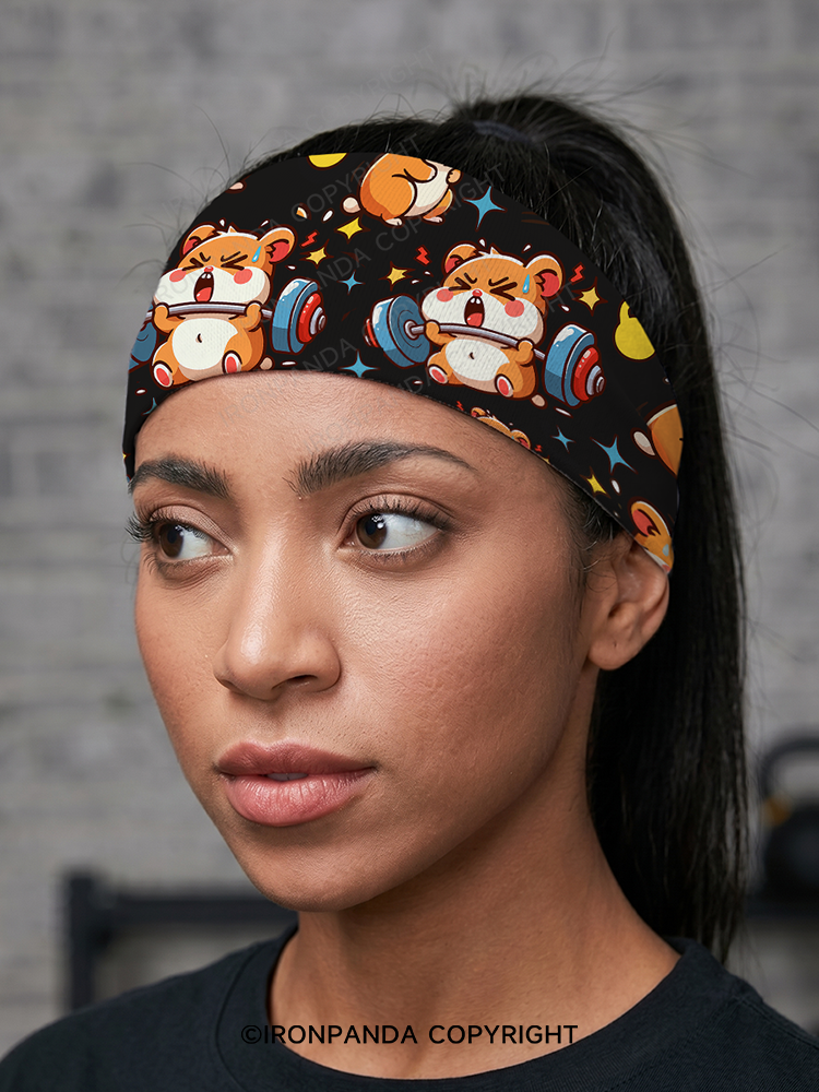 Grumpy Gym Hamster Gym Headband