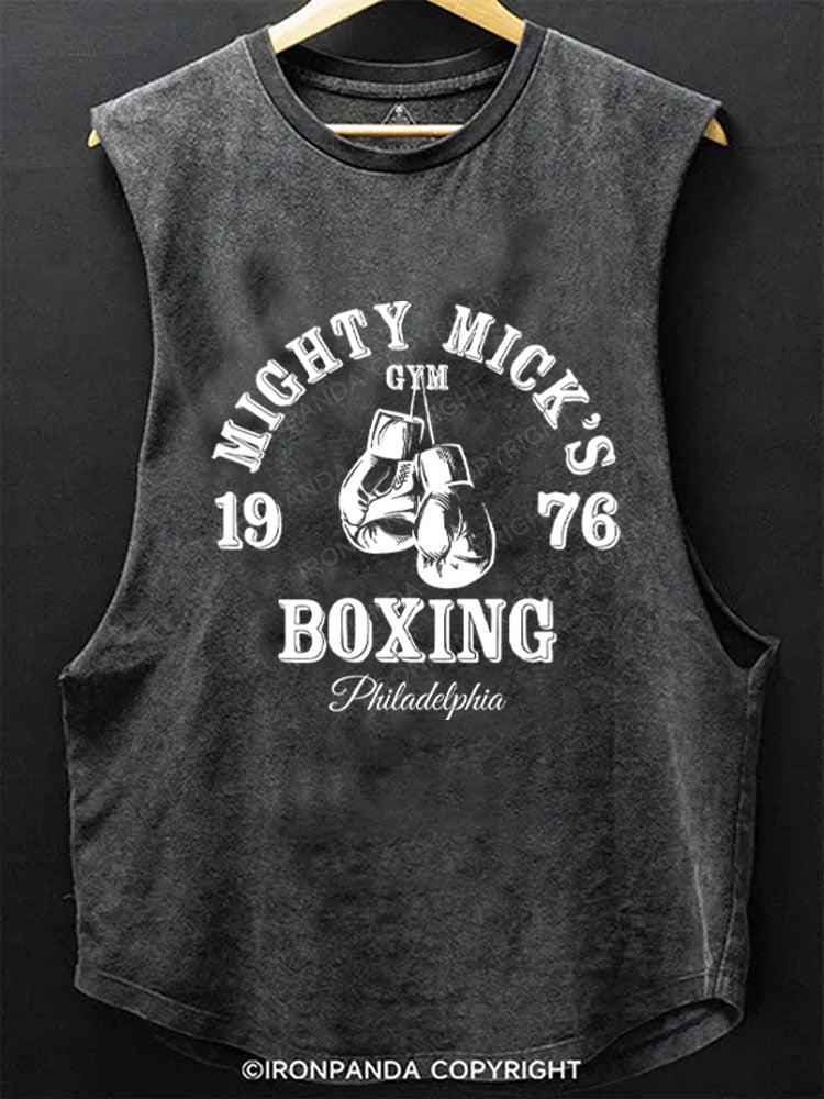 Mighty Micks Boxing Gym Scoop Bottom Cotton Tank