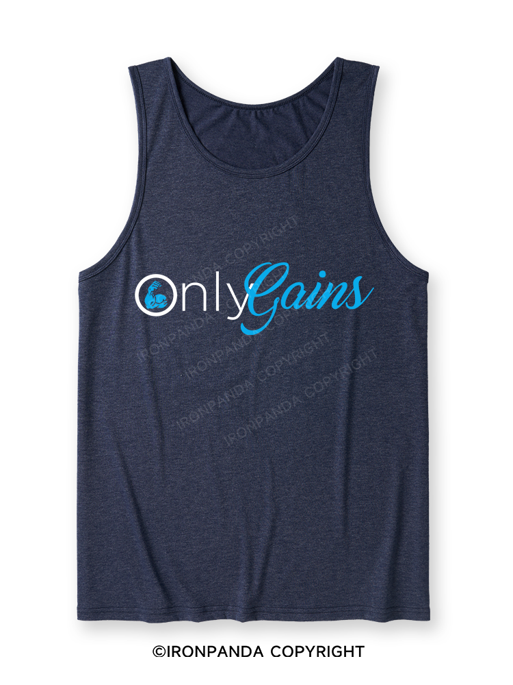 only gains Ultra Soft Heather Tank