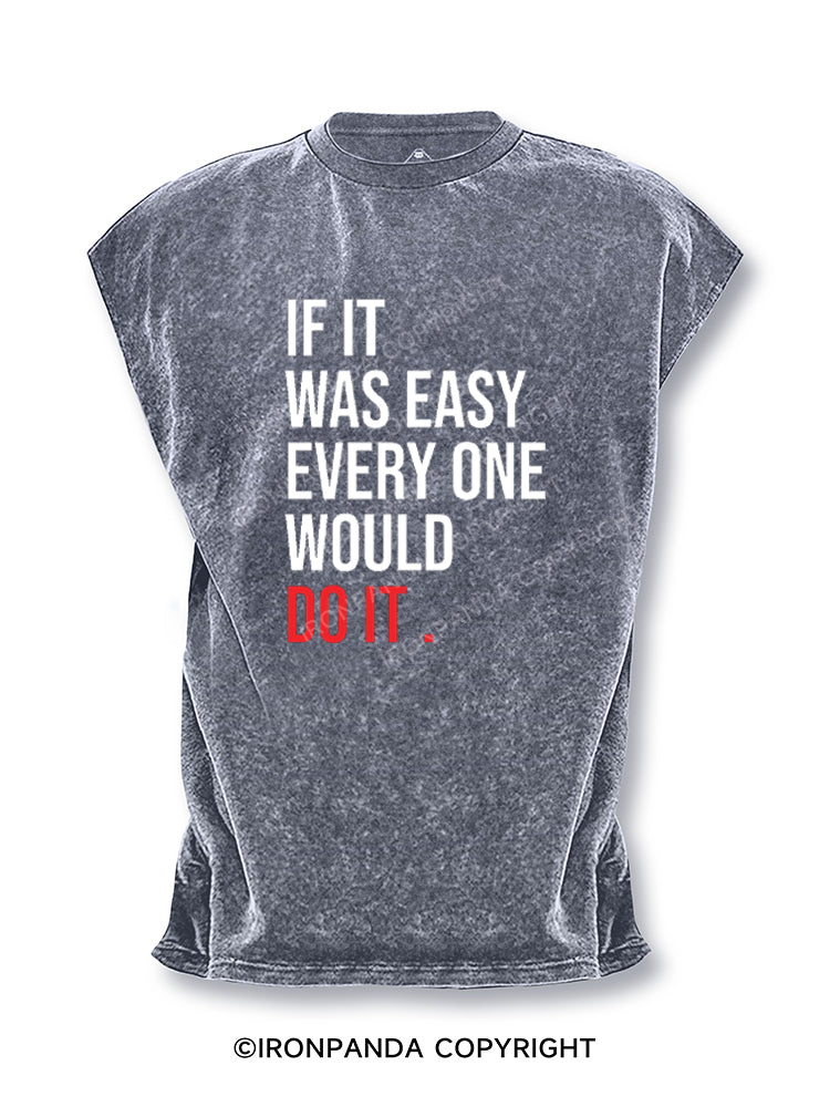 if it was easy everyone would do it Cut Off Tank