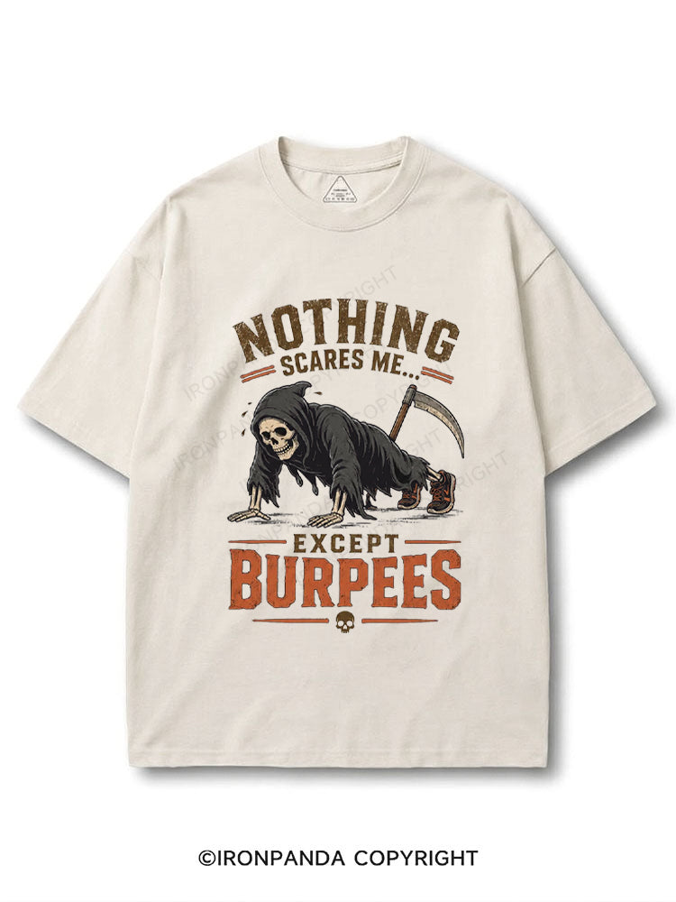 Nothing Scares Me Except Burpees COTTON PUMP COVER