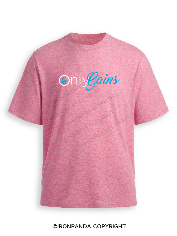 only gains Ultra Soft Heather T-Shirt